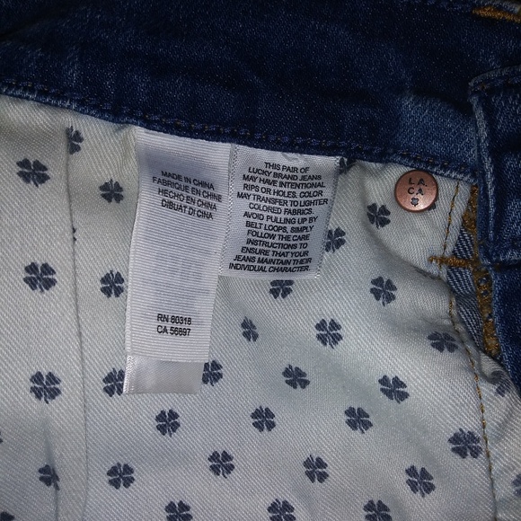 Lucky Brand Women's Cut-Off Denim Shorts - Picture 2 of 5